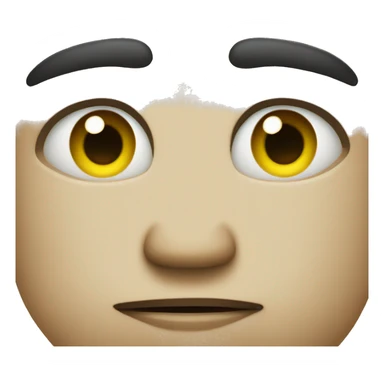 Sad teary eyes sticker