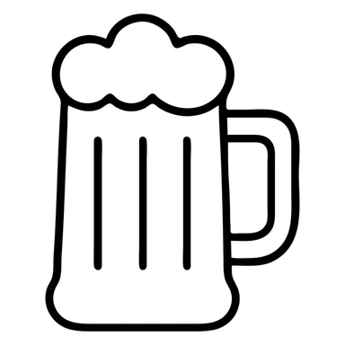 beer mug sticker