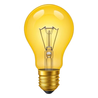 Glowing Bulb sticker