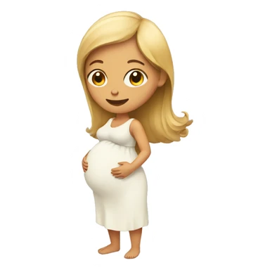 pregnant sticker