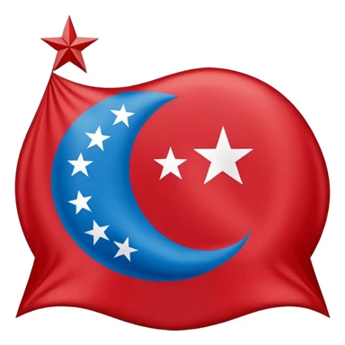 Iraqi Turkmen flag emoji  sticker