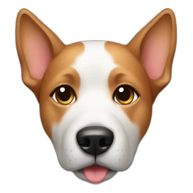 dog head massage sticker