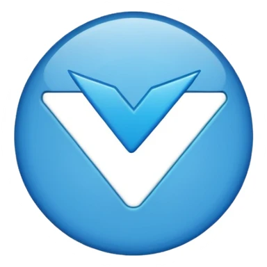 Tiktok mavi tiki sticker