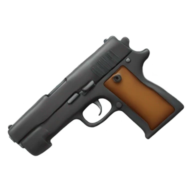 cute gun sticker