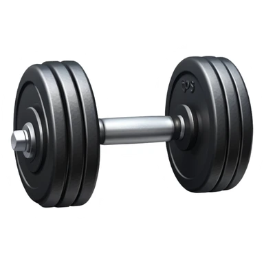 fitness dumbbell sticker