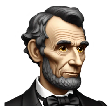 Abraham Lincoln￼ sticker