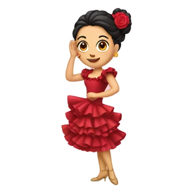 Flamenca sticker
