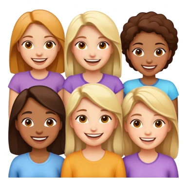 Girly girls  sticker