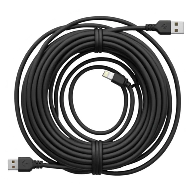 Tangled Cables sticker