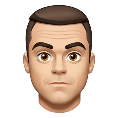 Robbie Williams sticker