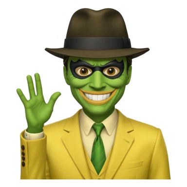 jim carrey the mask sticker