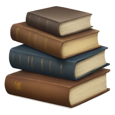 Book stack sticker