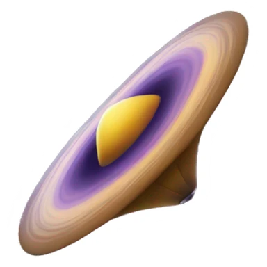 spinning top galaxy sticker