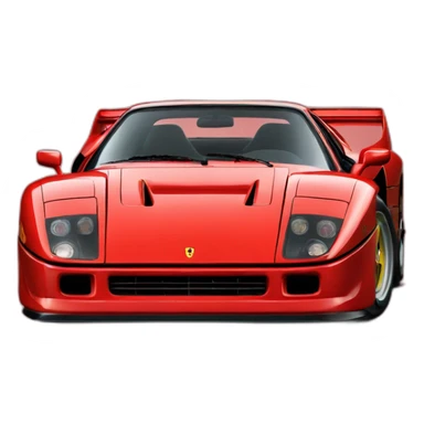 Ferrari f40 sticker