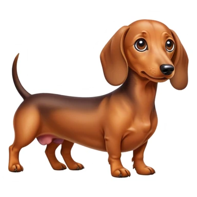 Daschund sticker