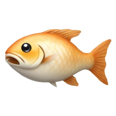 fish shaped bun sticker