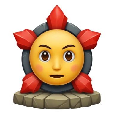 Uma cruz gótica realista sticker