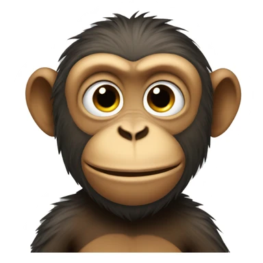 Monkey sticker