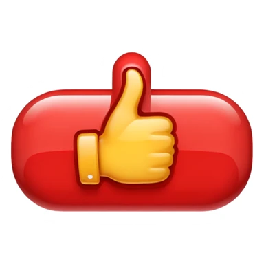 LIKE button for youtube sticker