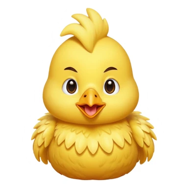 Singing little chicken sticker