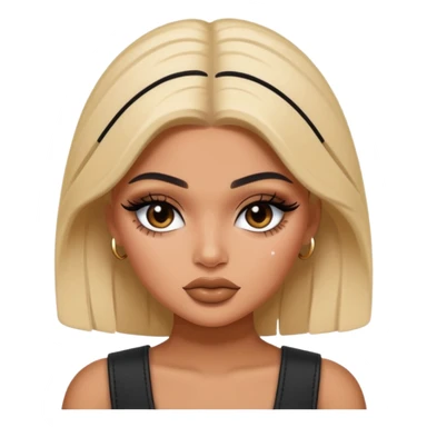 kylie jenner as pretty bratz baddie sticker