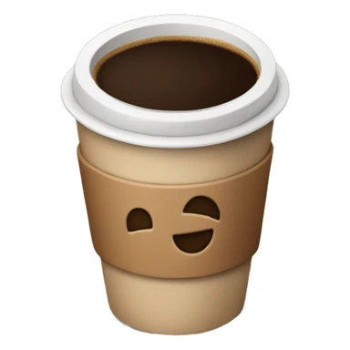 coffee cup to go sticker