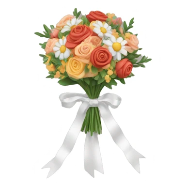 Wedding “Bouquet of flowers” sticker