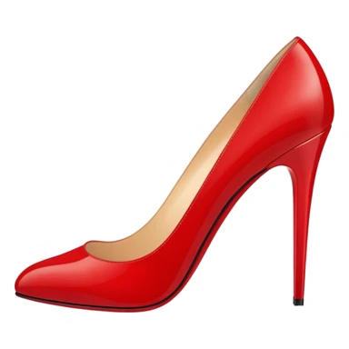 Tacón de Louboutin sticker