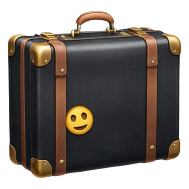 mysterious suitcase, inspired by Agent Sai Srinivas Athreya, emoji style sticker