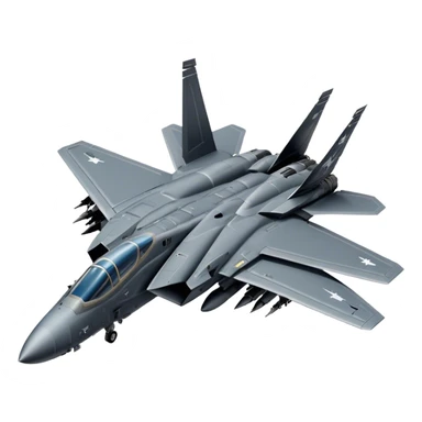 F-14 Tomcat - Grumman (Model Year: 2020) (stealth grey) sticker