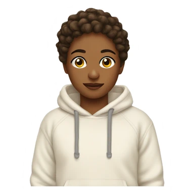 Cozy sweatshirt set sticker