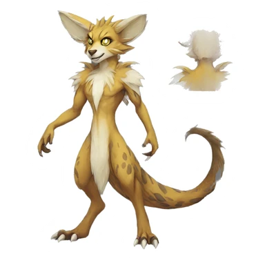 Anthro Vernid-WickerBeast-Protogen-Primagen-Fakémon-FurSona Full Body sticker