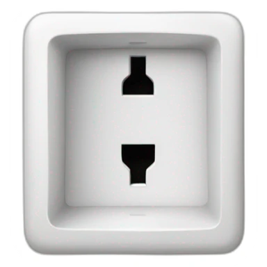 european socket sticker