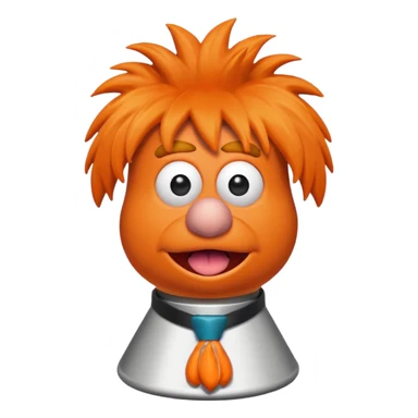 Beaker Muppets sticker