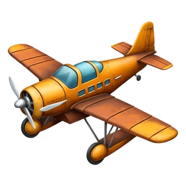 small size plane old town sticker