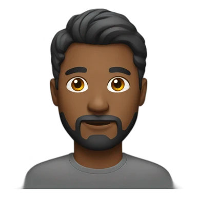 Man freelancer sticker