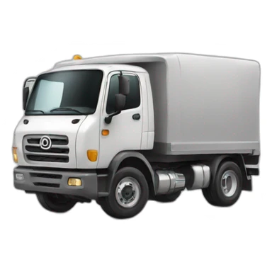 Camion sur une chouette sticker