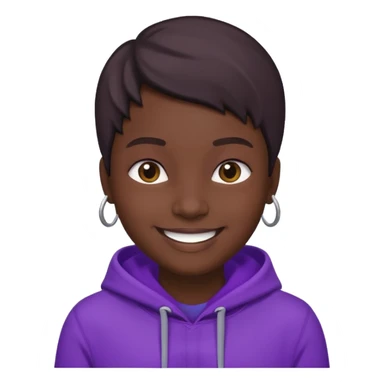 person user purple sticker