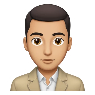 Italian singer Mahmood  sticker