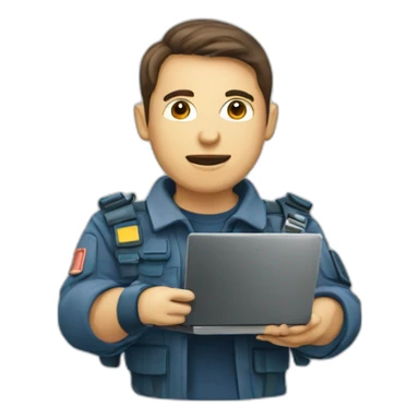 Dawn information security IT specialist sticker