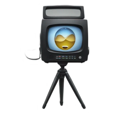 television phone camera sticker