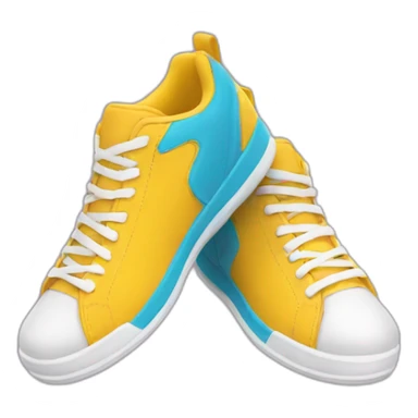 sports shoes sticker