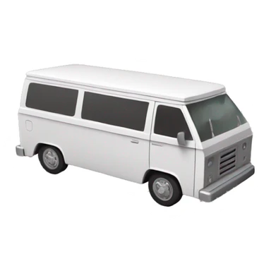 Tall Barbie wide-fender Papercraft long step-van  sticker