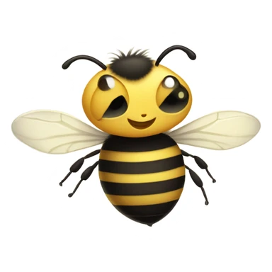 Cute bee  sticker