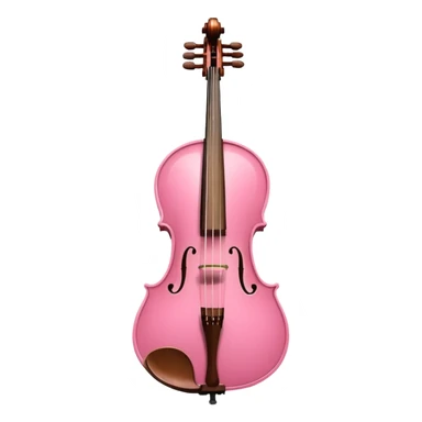 pink cello  sticker