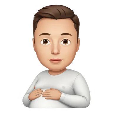 Elon musk pregnant sticker