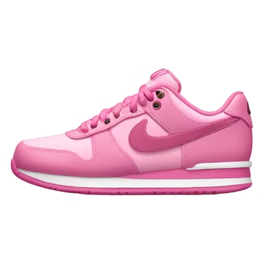 Pink Nike sneakers sticker