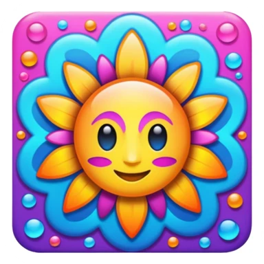 psy trance music sticker