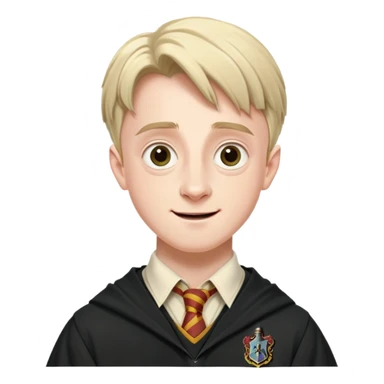 Hugh Mitchell is colin creevey in harry potter, wear hogwarts uniform, small and skinny, with a perpetual look of excitement on his face. sticker