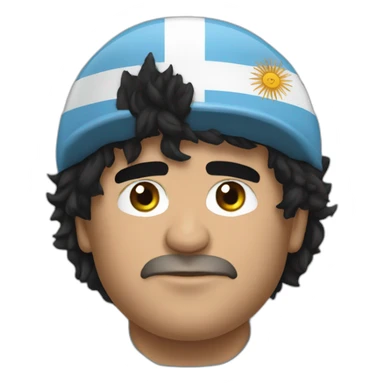 Argentina Maradona sticker